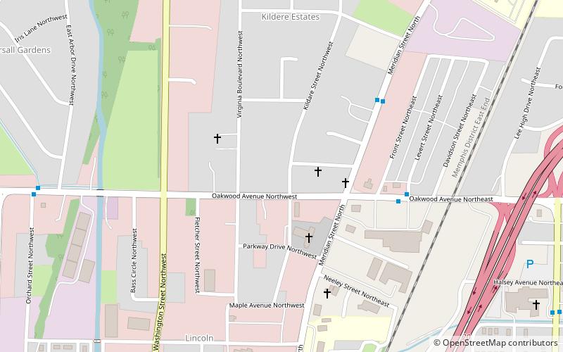 Kildare–McCormick House location map