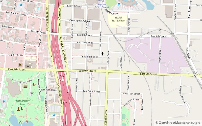 William Woodruff House location map