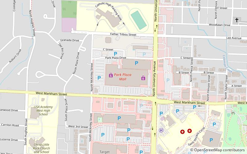 Park Plaza Mall location map