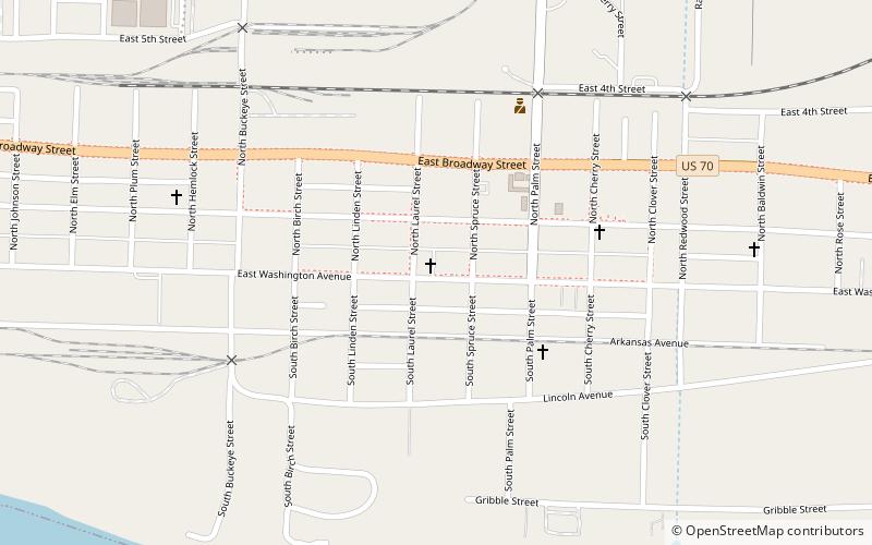 East End Methodist Episcopal Church location map