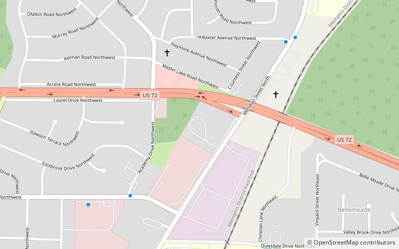 Oaklawn location map