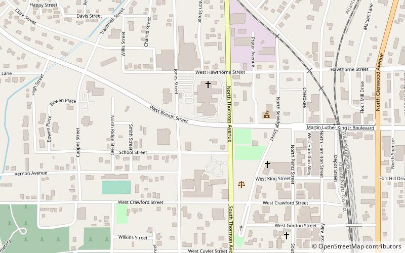 dalton public schools location map