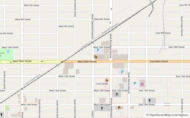 mcswain theatre ada location map