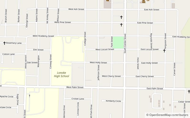 Trimble-McCrary House location map