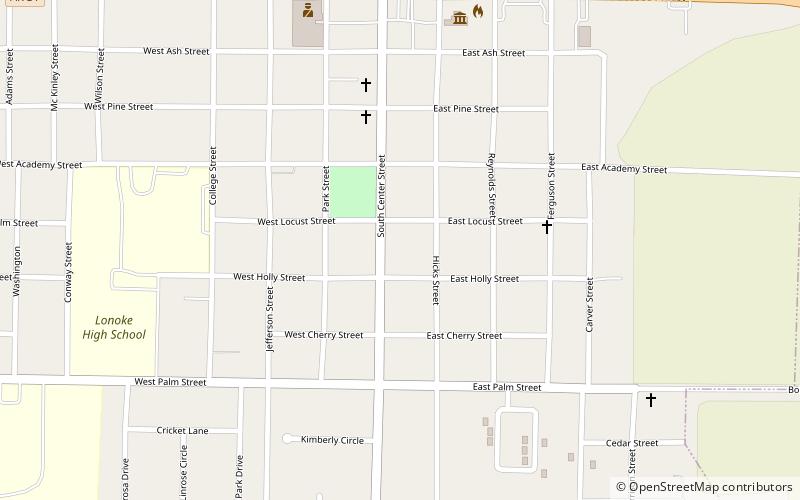 Trimble House location map