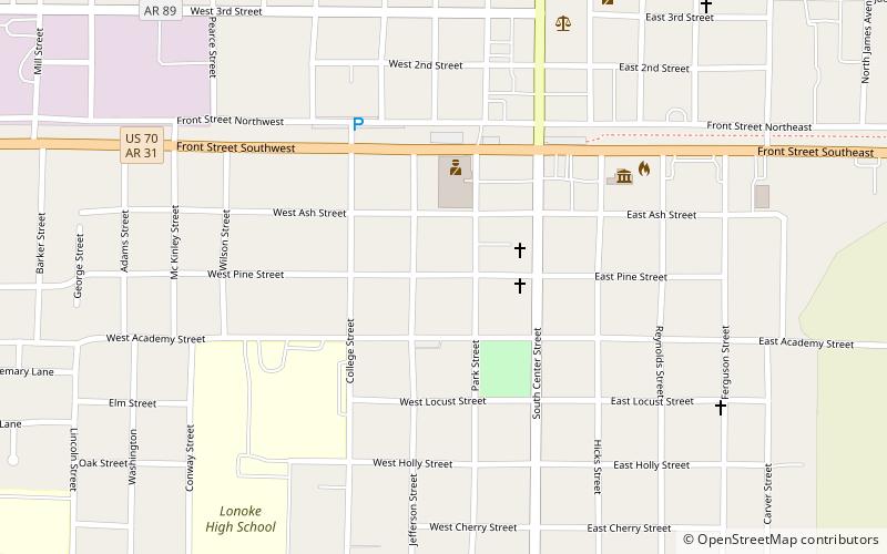 Thomas Sloan Boyd House location map