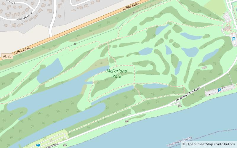 mcfarland park florence location map