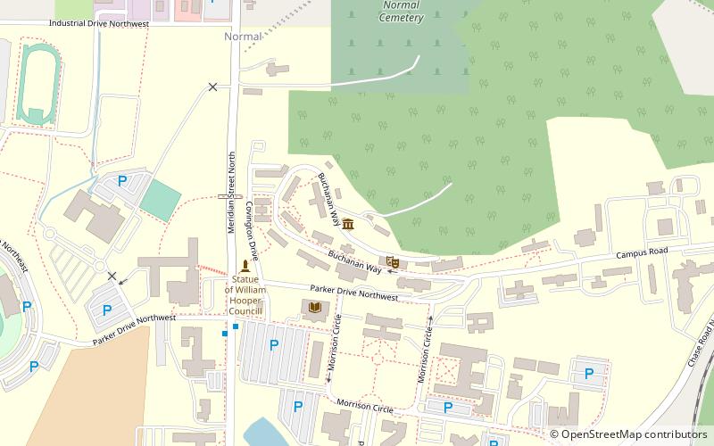 James H. Wilson Hall location map