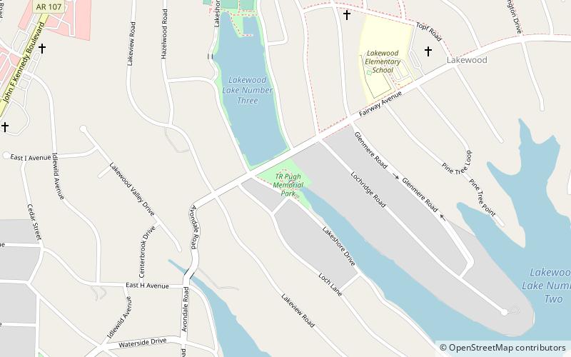 T. R. Pugh Memorial Park location map