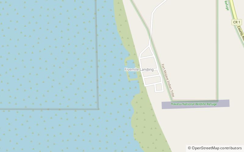 Five Mile Landing location map