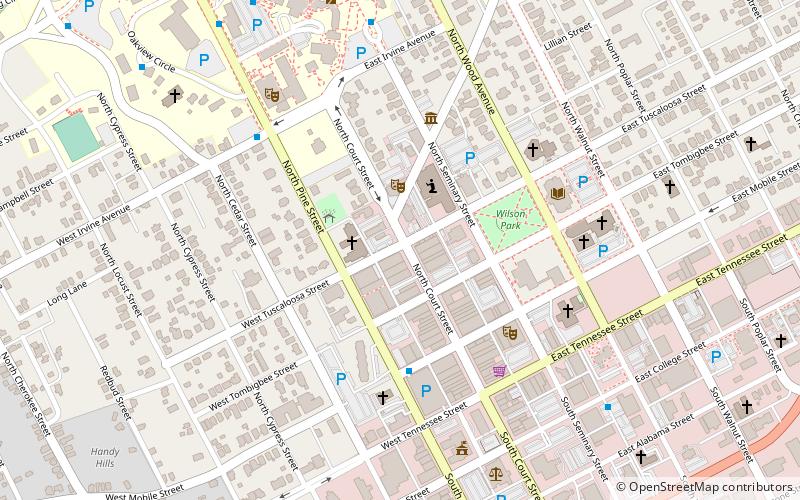 First Fridays Downtown Florence location map