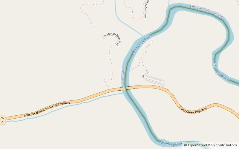 Bull Sluice location map