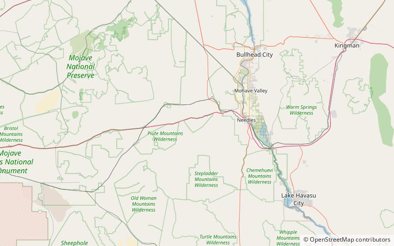 Bigelow Cholla Garden Wilderness location map