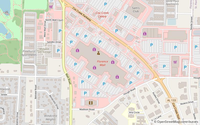 Florence Mall location map