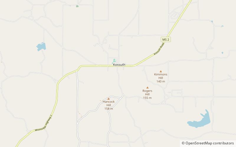 kossuth museum corinth location map