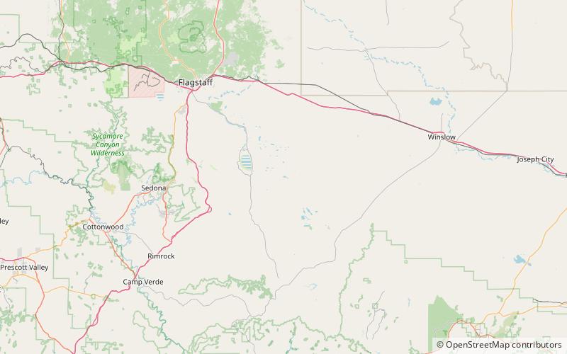 Kinnikinick Lake location map