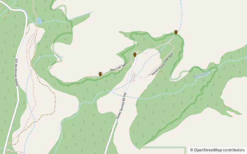 Palatki Heritage Site location map