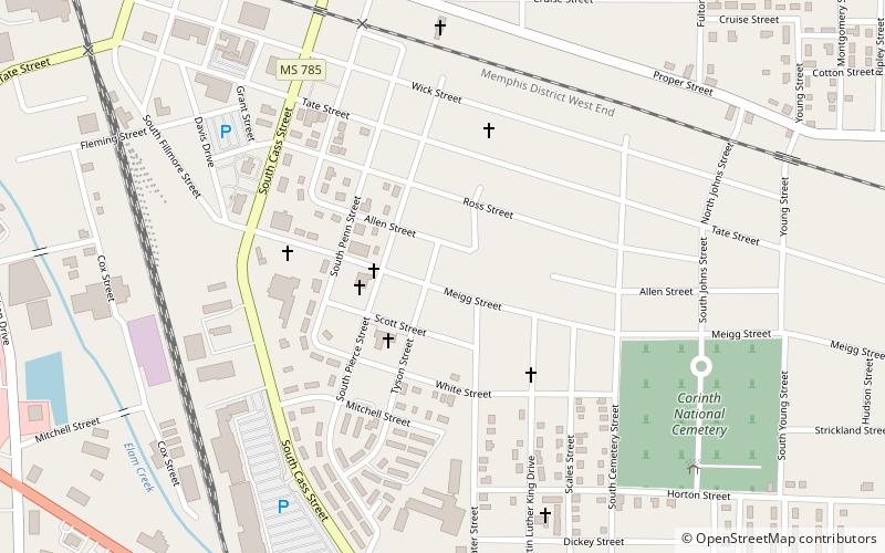 black history museum of corinth location map