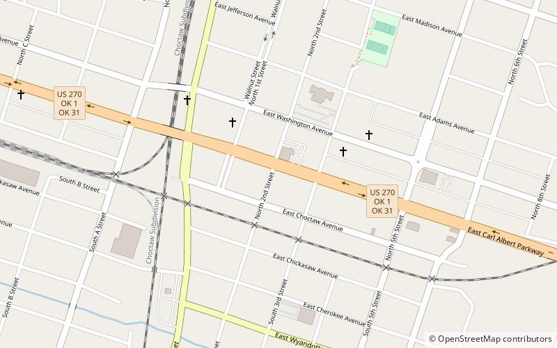 Aldridge Hotel location map