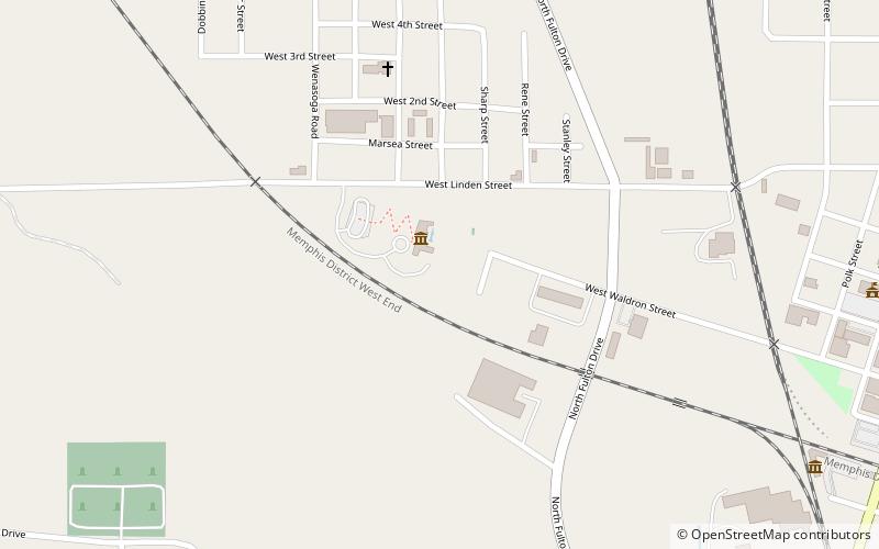 corinth civil war interpretive center a unit of shiloh national military park location map