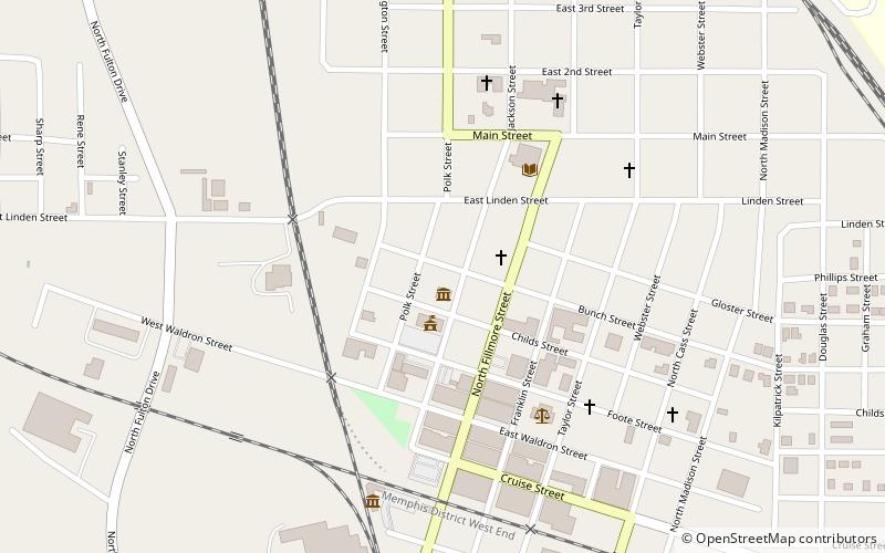 Veranda House location map
