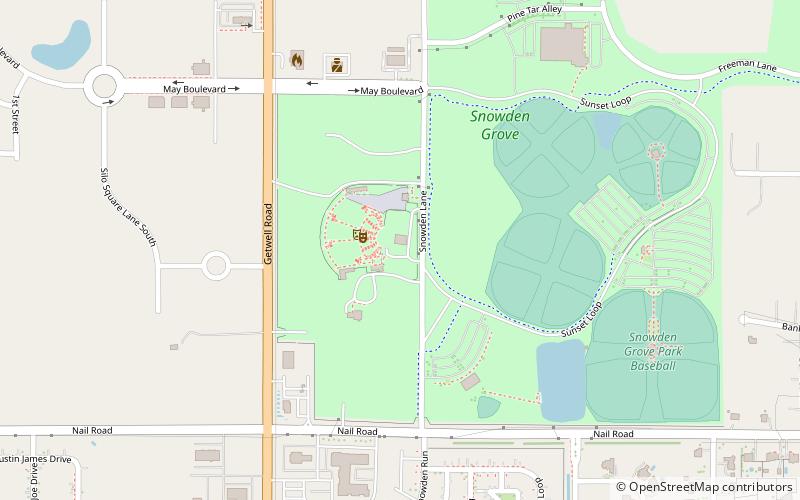 BankPlus Amphitheater location map