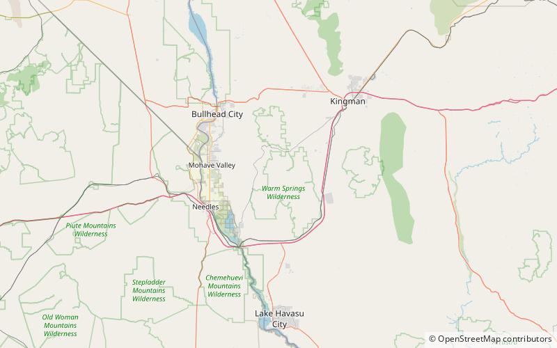 Black Mesa location map
