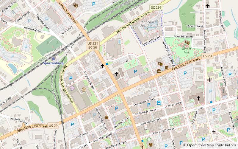 Central Methodist Church location map