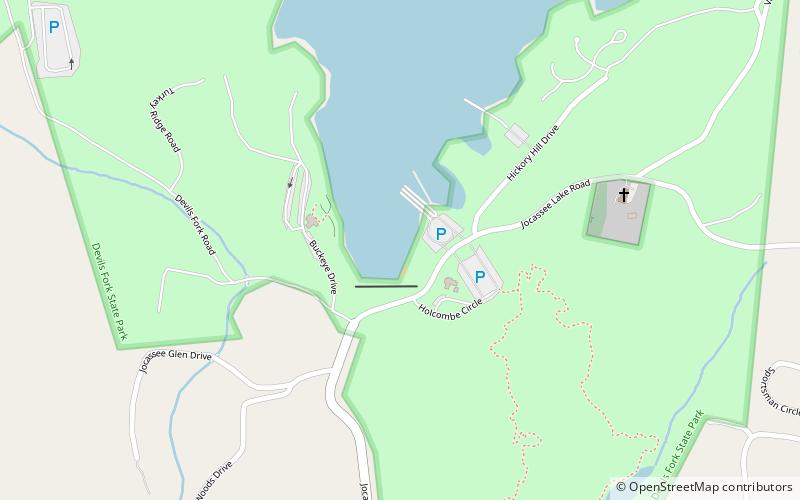 Jocassee Lake Tours and Shuttle Service location map