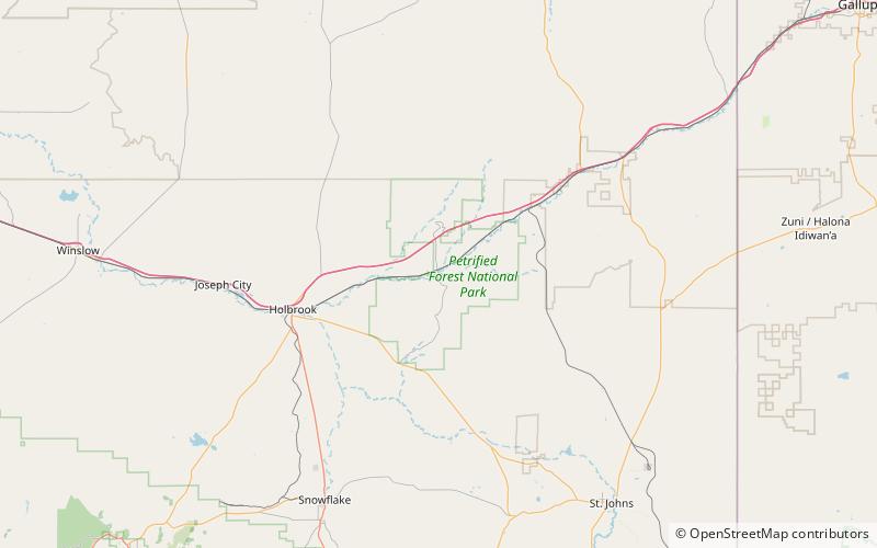 Puerco Pueblo location map