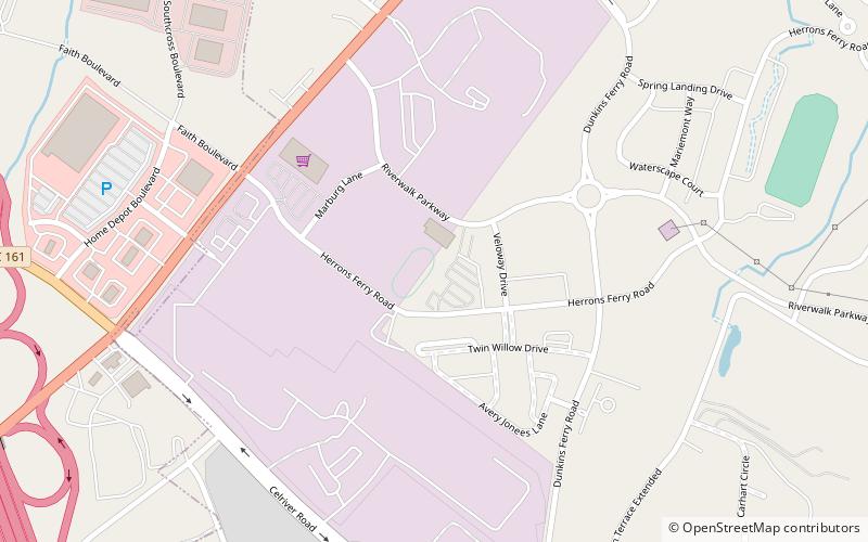 Giordana Velodrome location map