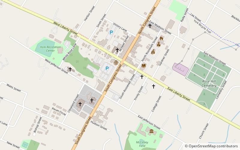 Wilson House location map