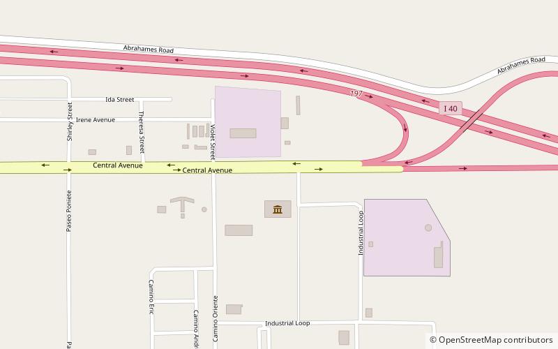 US Southwest Soaring Museum location map