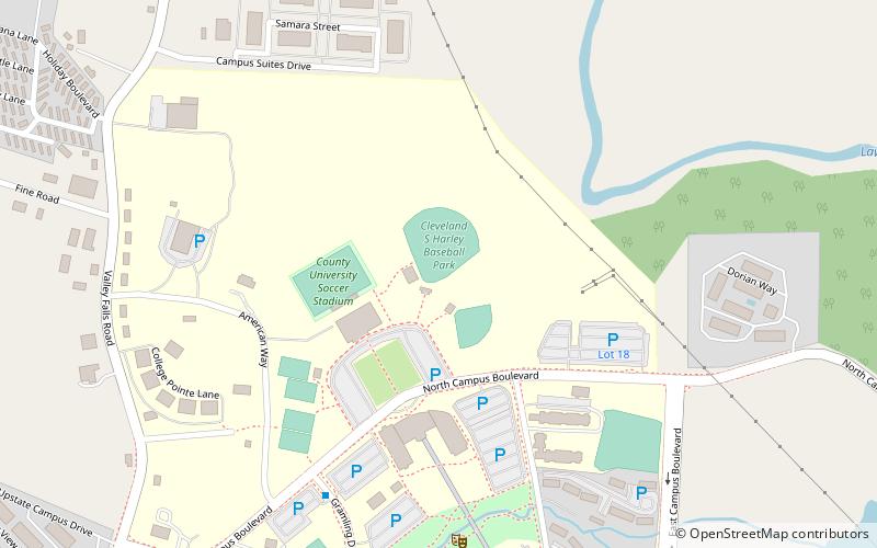 Cleveland S. Harley Baseball Park location map