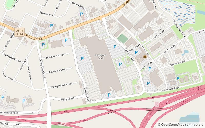 Eastgate Mall location map