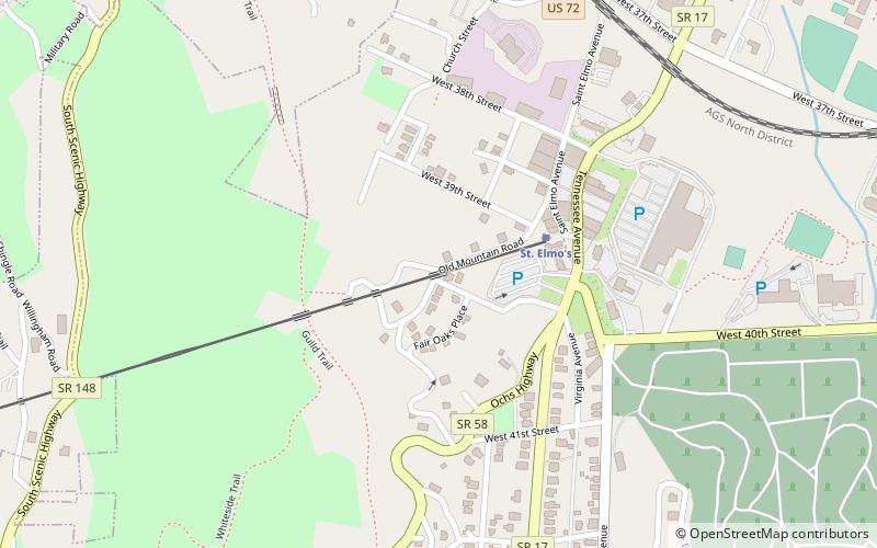 Incline Railway location map