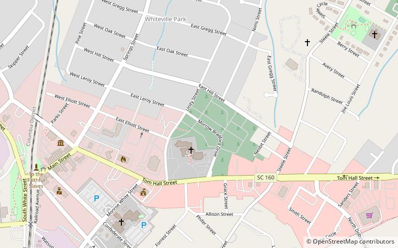 Unity Presbyterian Church Complex location map