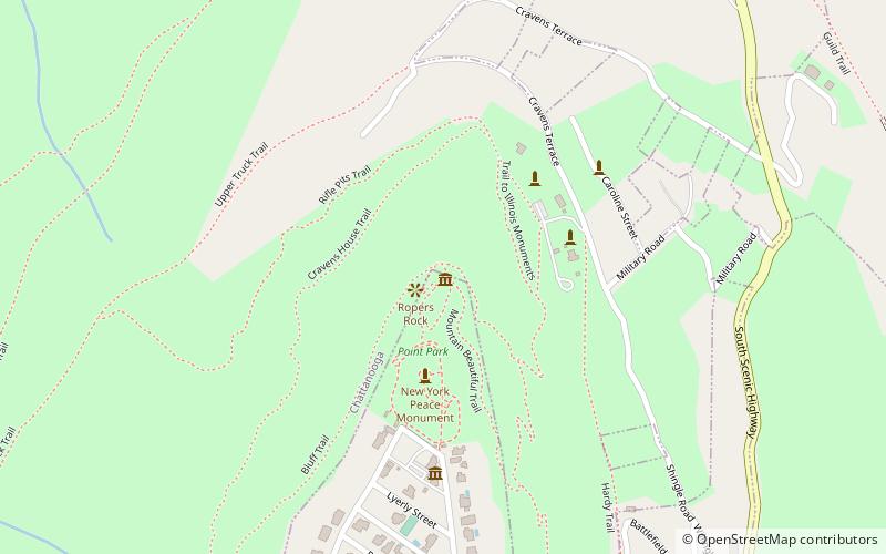 ochs memorial museum chattanooga location map