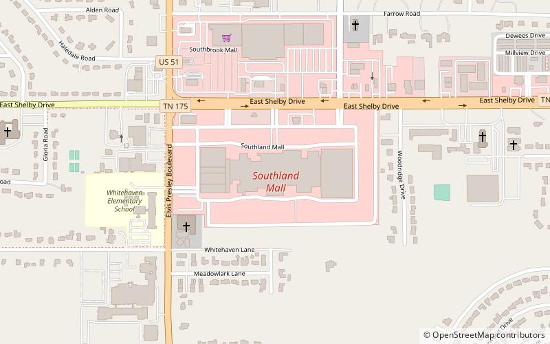Southland Mall location map