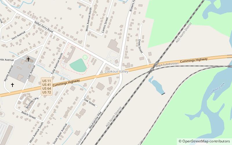 Tiftonia location map