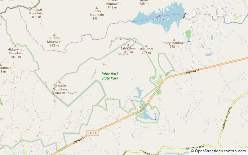 Park Stanowy Table Rock location map