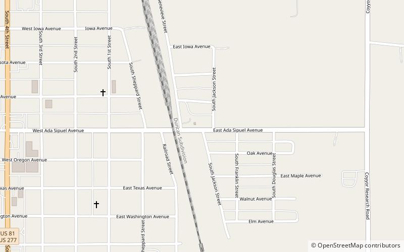 Verden Separate School location map