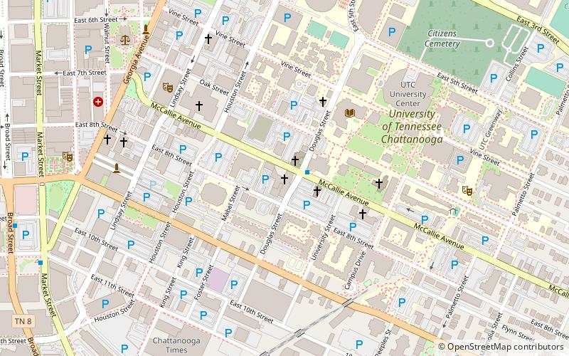 Pierwszy Kościół Prezbiteriański location map