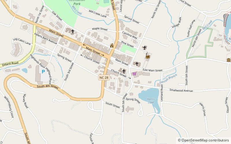 First Presbyterian Church location map