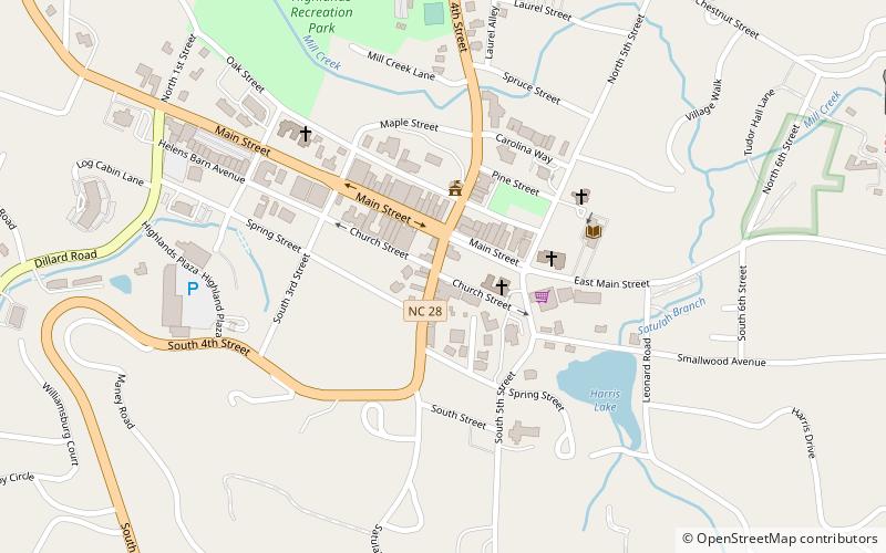 Edwards Hotel location map