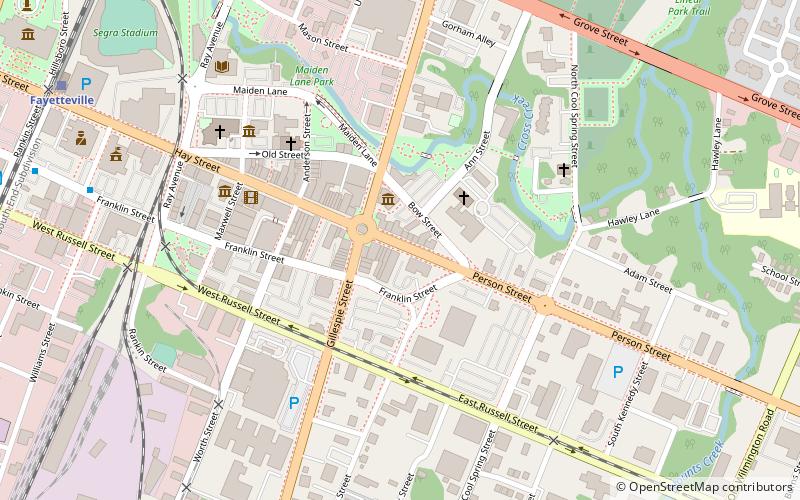 Liberty Row location map