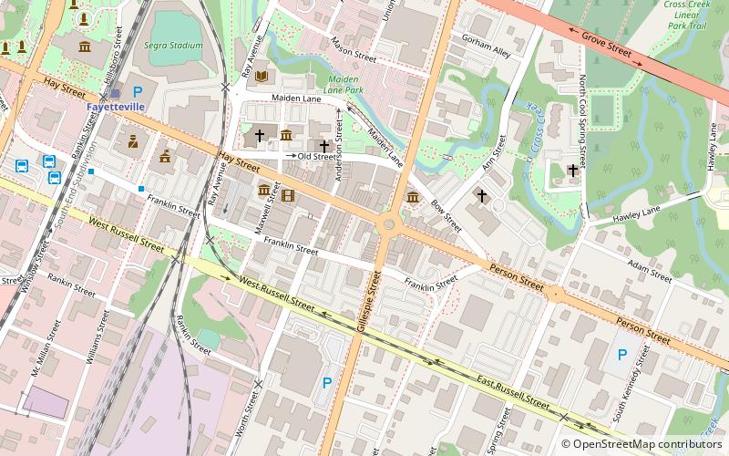Market House Square District location map