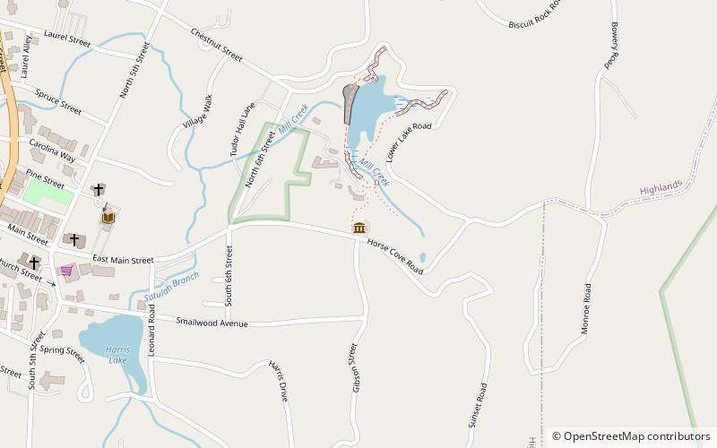 Highlands Nature Center location map
