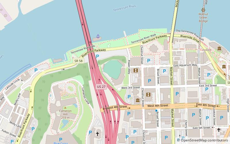 AT&T Field location map