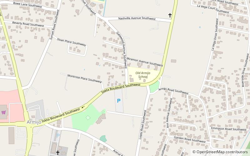 Old Armijo School location map